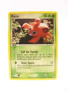 2004 Paras 72/112 Fire Red and Leaf Green Non Holo Pokemon Card - Picture 1 of 13