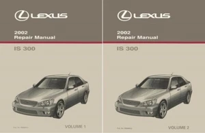 2002 Lexus IS 300 Shop Service Repair Manual Complete Set - Picture 1 of 6