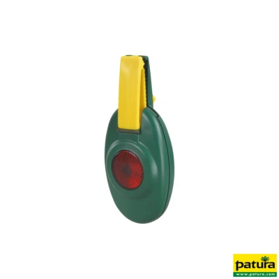 Patura Zaunalarm Zaun Alarm bei Spannungsabfall Blitzlicht Weidezaun 150401