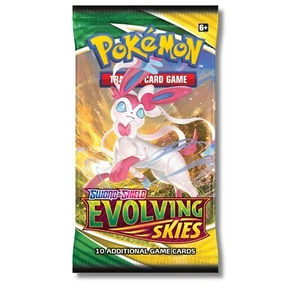 Pokémon TCG Evolving Skies Booster Pack New Factory Sealed Random Artwork - Picture 1 of 1