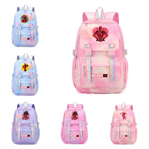 Deadpool Cartoon Rucksack Tasche Schultasche Schülerrucksack Kind Mädchen Tornister - Bild 1 von 48