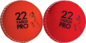 2x Bola de viento Cricket Suave Interior Entrenamiento Club Exterior Bola de viento Senior - Imagen 1 de 3