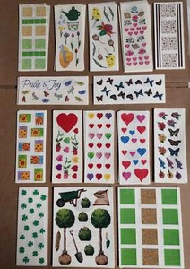 Lote de 150 hojas de pegatinas Creative Memories Scrapbook Spring - Imagen 1 de 2