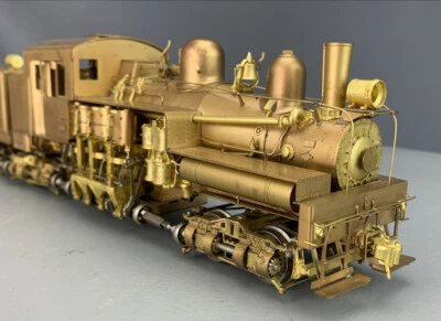 O Scale 2Rail Sunset Models Samhongsa Brass Pacific Coast 3-Truck Shay DNR O1347 - Image 1 of 4