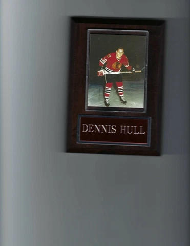 DENNIS HULL PLAQUE CHICAGO BLACKHAWKS HOCKEY NHL Cover