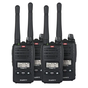 Radio de mano GME TX677QP 2W UHF CB paquete de cuatro - Imagen 1 de 1