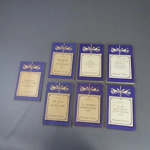 Classiques Larousse Lot of 7 Softcover Books French Language Collection - Foto 1 di 5