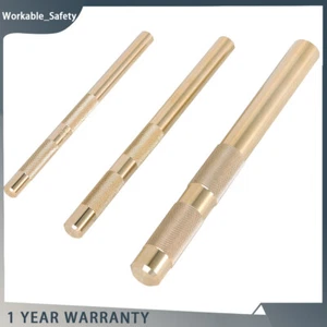 Set 3 Pcs Brass Drift Punch Knurled 3/8" to 3/4" Replace for 61360 - Picture 1 of 11