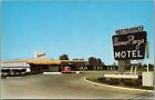 Indianapolis, Indiana Postcard Alamo Plaza Motel Restaurant / Roadside C1950s