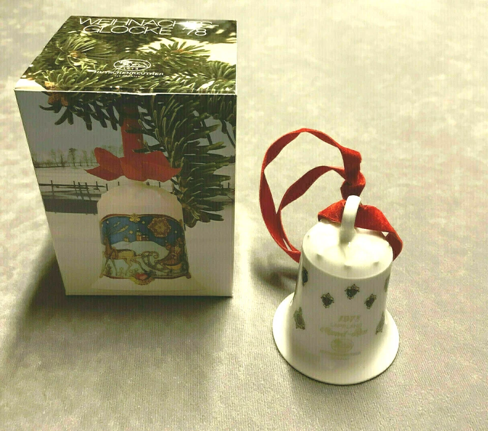 Hutschenreuther Weihnachtsglocken Glocke Einzelverkauf  1978 79 80 81 82 - 2021 - Bild 1 von 1
