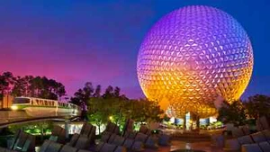 Walt Disney World Epcot Guide Map + 4 Free Dvd's - Imagen 1 de 1