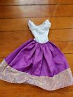 Vintage 1992 Italian Barbie # 2256 Purple Dress Dolls Of The World