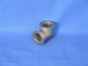 ISO DN 25 KF 90-degree Elbow, Stainless - Picture 1 of 4