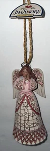 Jim Shore Heartwood Creeks Angel Breast Cancer Figure Ornament New Tags Pink 4.5 - Picture 1 of 12