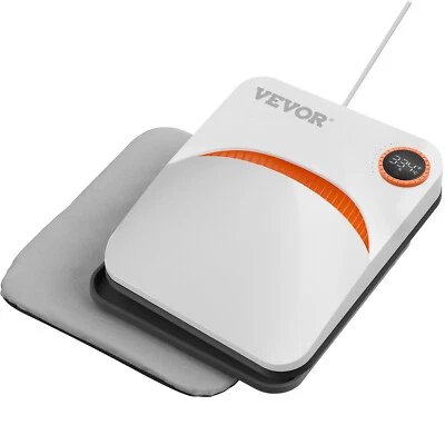 VEVOR Pressa a Caldo Portatile 30 x 25 cm 750W per T-shirt Hobbista Fai-da-te