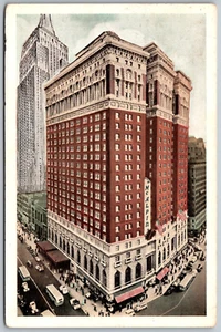 New York City NY 1941 Postkarte Hotel McAlpin - Bild 1 von 2
