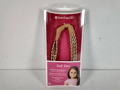 Diadema doble trenza rubia American Girl Doll Dos Foto 1 de 2