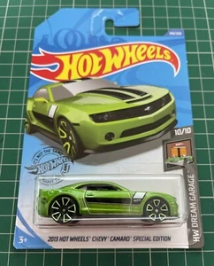 Hot Wheels 2013 Chevy Camaro Special Edition Green Number 143 New and Unopened - Picture 1 of 5