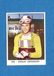 CAMPIONI DELLO SPORT 1966/67 - Figurina/Sticker n. 294 - EMILIO OSTORERO -Rec