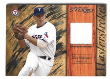 2004 DONRUSS STUDIO MASTERSTROKES JERSEY 94/250 ALEX RODRIGUEZ MARINERS GREAT