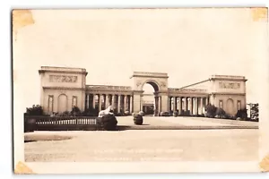 Cartolina RPPC Palazzo della Legion d'Onore San Francisco Lincoln Park c1930s - Foto 1 di 2