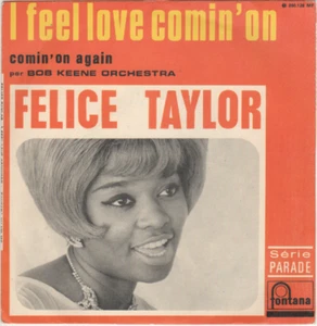 FELICE TAYLOR I FEEL LOVE COMIN' ON / COMIN' ON AGAIN FRENCH 45 PS 7" - Picture 1 of 1