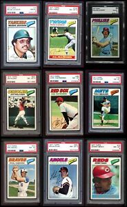 1977 Topps Baseball Complete Set - Premier 8 - NM/MT