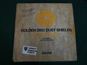 Jaguar Pair Beverly Hills Motoring Accessories Golden Disc Dust Shields CBC9037 - Bild 1 von 7