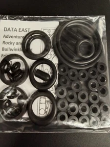 Kit Elastiques Flipper - Rocky and Bullwinkle - DATA EAST - Pinball Rubber - Picture 1 of 1