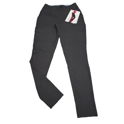 Women with Control Modern Pull On Leggings Tall Size 2T Black Pants w Pockets - Изображение 1 из 4