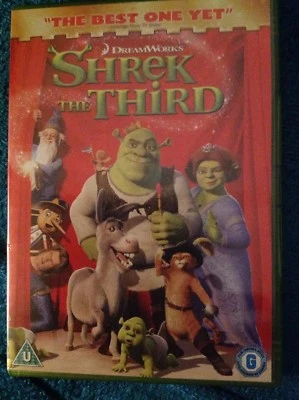 Dreamworks - Shrek The Third (DVD, 2007) U, Great Comedy For Family Viewing. - Image 1 of 3