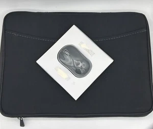 Logitech Laptop Sleeve with M185 Mouse - Black (/RT6-22220-910-004806-NIB) - Picture 1 of 1