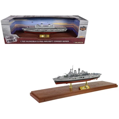 BATTLESHIP HSM INVINCIBLE (R05) AIRCRAFT CARRIER 1:700 Forces Of Valor Navi Mode - Immagine 1 di 4