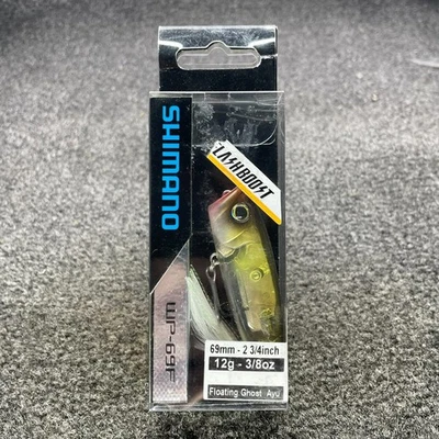 Señuelo Shimano World Pop 69F Topwater Popper 2,75" 3/8 oz - Ghost Ayu WP-69FFB Foto 1 de 4