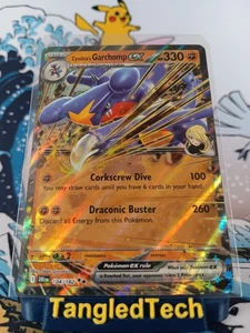 Pokemon Cynthia's Garchomp ex 104/182 Destined Rivals English Near Mint - Foto 1 di 2