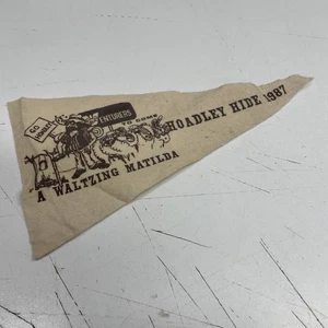 Banderín Original Boy Scouts 1987 Hoadley Hide Waltzing Matilda Venturer - Imagen 1 de 5