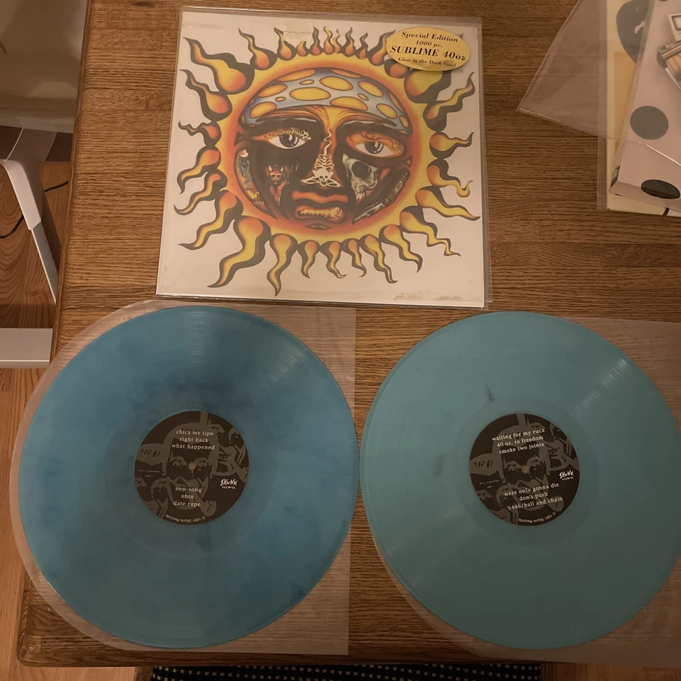 RARE! US 2005 40oz. To Freedom Ltd. To 1000 Glow In The Dark Double LP Sublime - Image 1 of 1