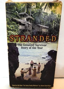 STRANDED: The Greatest Survivor Story Of The Year (Hallmark) VHS tape (tested) - Picture 1 of 6
