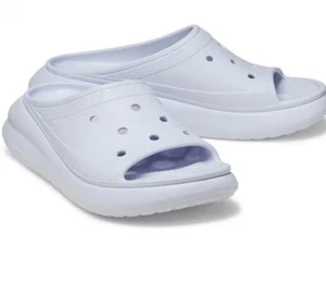 Unisex Crocs Classic Crush Pantoletten Sandalen Dreamscape/lila UK 7 neu mit Etikett - Bild 1 von 5