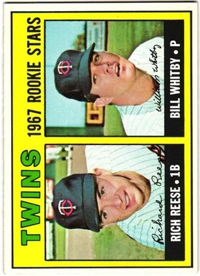 1967 Topps Bill Whitby Rich Reese #486 - Image 1 of 2