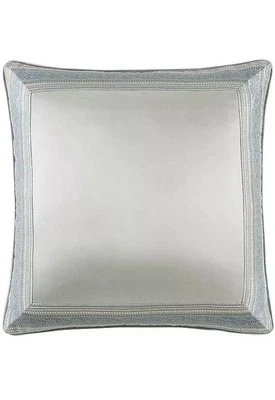 J. Queen New York Allora Woven Satin Framed Euro Sham - Spa 26" X 26" NWT - Image 1 of 3