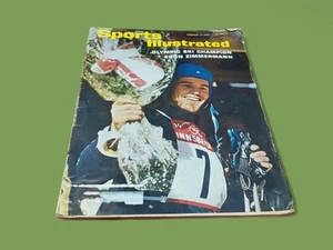 1964 EGON ZIMMERMANN OLYMPIC SKI CHAMPION SPORTS ILLUSTRATED  EX - Picture 1 of 10