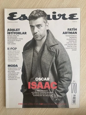 esquire Turkey February 2018 Oscar Isaac - Fatih Artman - Image 1 of 4