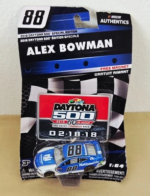 Alex Bowman 60th Daytona 500 Silver 2018 edición especial Bonus Wave 1:64 nuevo Foto 1 de 3