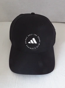 NUEVO CON ETIQUETAS Auténtico Sombrero de Golf ADIDAS STELLA MCCARTNEY Negro Dorado Rendimiento Talla OSFA - Imagen 1 de 6