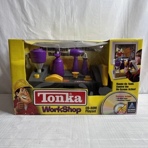 Tonka Workshop Hands-On Tools CD-ROM Spielset VINTAGE 1998 NEU OPEN BOX LESEN - Bild 1 von 16