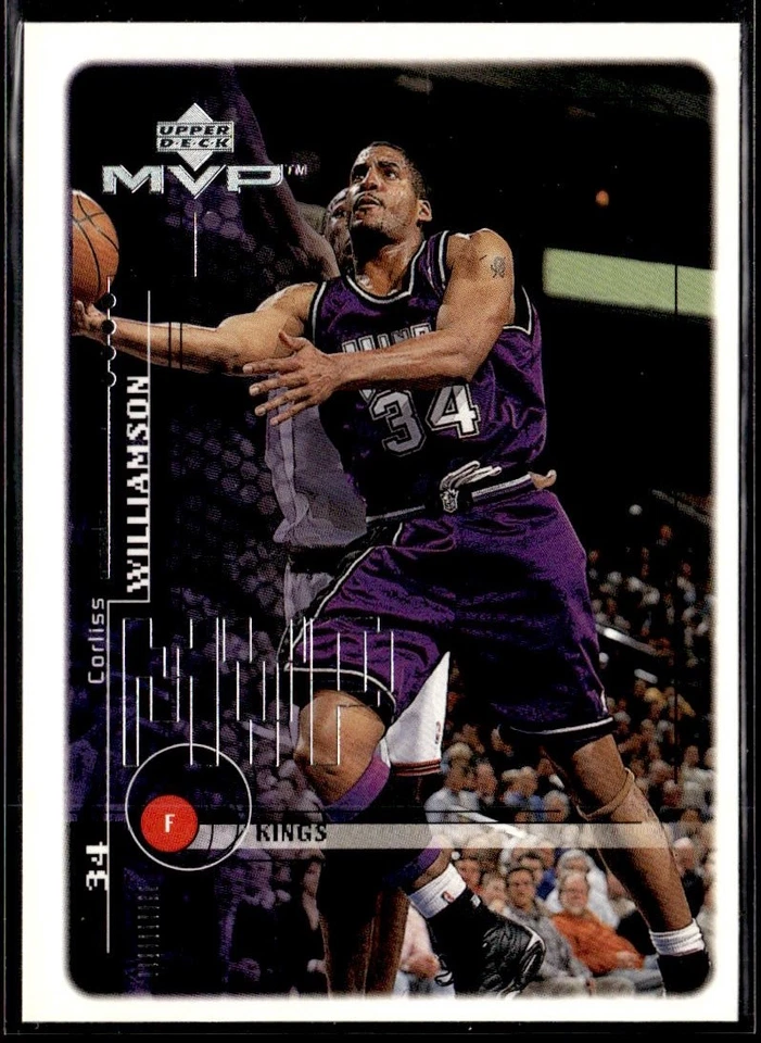 1999-00 Upper Deck MVP #140 Corliss Williamson - Image 1 of 2