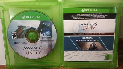 Assassin's Creed: Unity (Microsoft Xbox One, 2014) probado en caja original Foto 1 de 2
