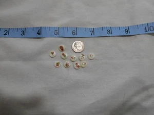 set of 10 small cute buttons - Picture 1 of 4