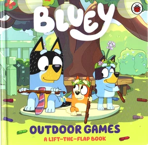 Bluey - Outdoor Games - Childrens Lift the Flap Board Book, V.Good - Picture 1 of 4